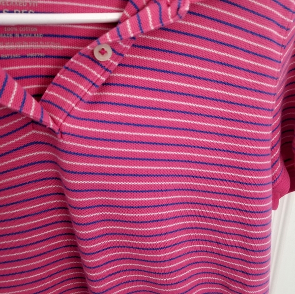 L.L.Bean Striped Polo - Picture 3 of 4